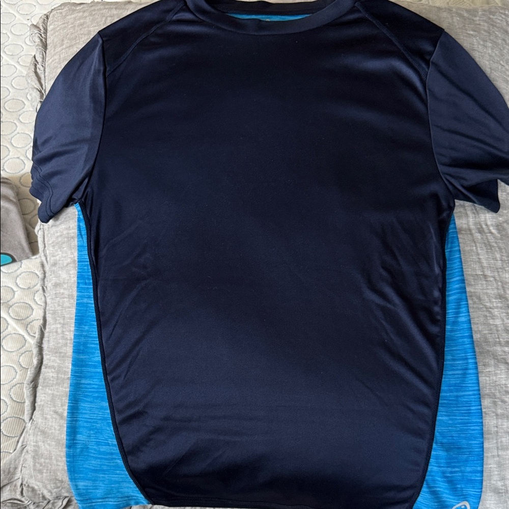 Head Kids Navy and Blue Short Sleeve Tee